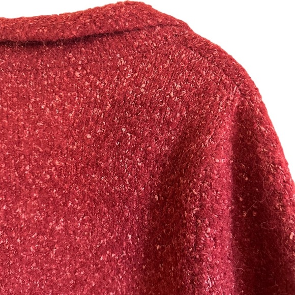 Eileen Fisher Button Front Cardigan Sweater Sz M Alpaca Wool Silk Nylon - Picture 12 of 15